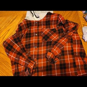 Flannel Hoodie